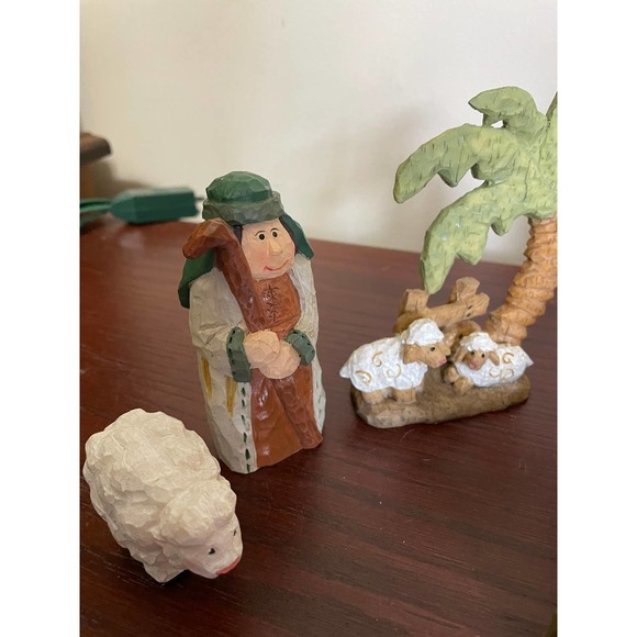 10 Piece Children, Youth Christmas Nativity Set, 5” Figures - Picture 6 of 8